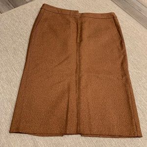 Glamorous Brown Pencil Skirt